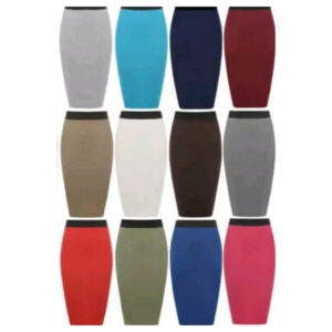 Ladies Colored Pencil Skirts